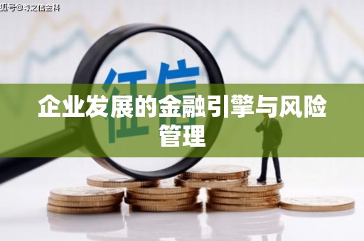 晋江企业发展的金融引擎与风险管理