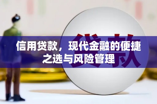 晋江信用贷款，现代金融的便捷之选与风险管理