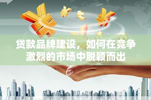晋江贷款品牌建设，如何在竞争激烈的市场中脱颖而出