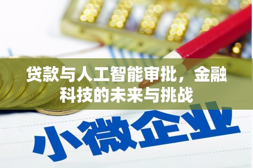 晋江贷款与人工智能审批，金融科技的未来与挑战