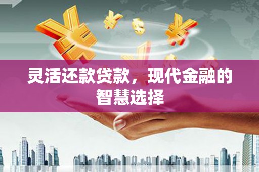 晋江灵活还款贷款，现代金融的智慧选择