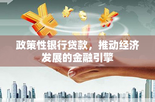晋江政策性银行贷款，推动经济发展的金融引擎