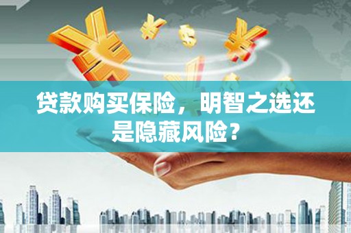 晋江贷款购买保险，明智之选还是隐藏风险？