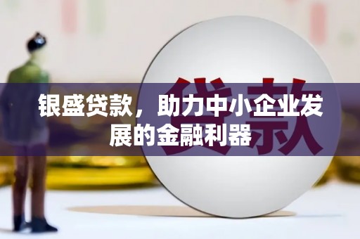 晋江银盛贷款，助力中小企业发展的金融利器