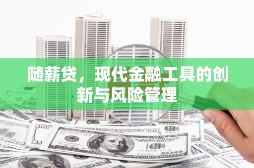 晋江随薪贷，现代金融工具的创新与风险管理