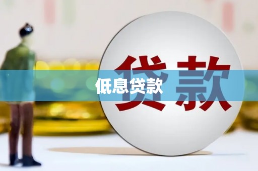 晋江低息贷款