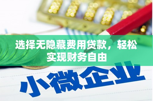 晋江选择无隐藏费用贷款，轻松实现财务自由