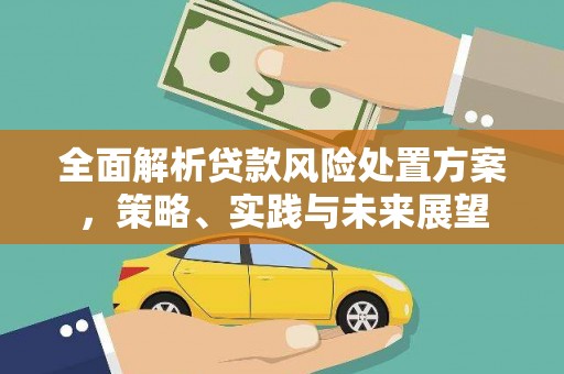 晋江全面解析贷款风险处置方案，策略、实践与未来展望