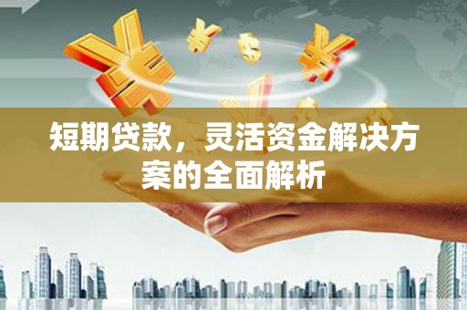 晋江短期贷款，灵活资金解决方案的全面解析