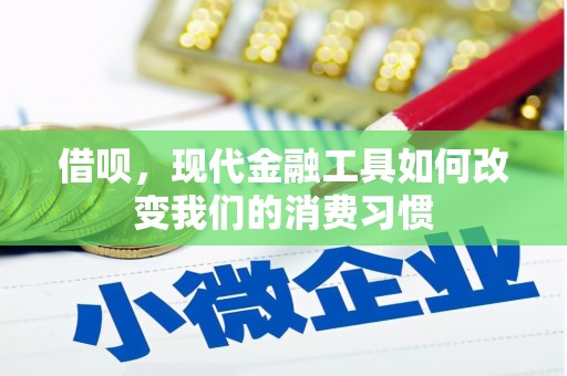晋江借呗，现代金融工具如何改变我们的消费习惯