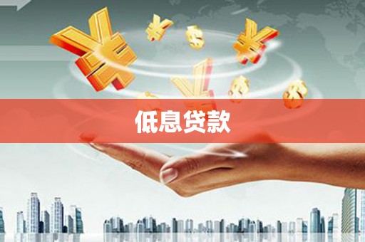晋江低息贷款