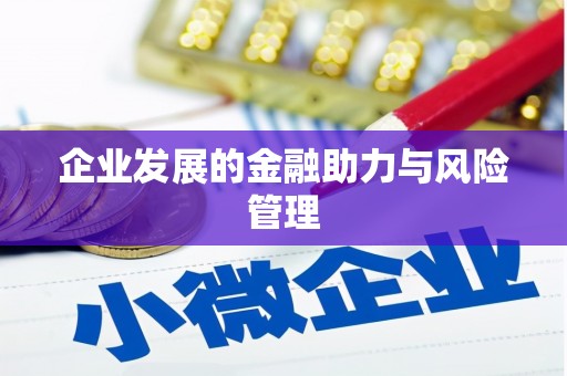 晋江企业发展的金融助力与风险管理