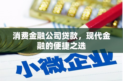 晋江消费金融公司贷款，现代金融的便捷之选