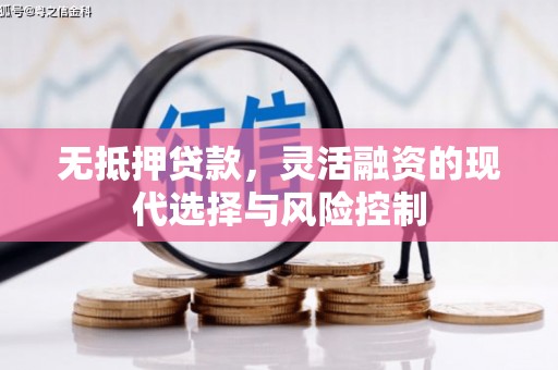 晋江无抵押贷款，灵活融资的现代选择与风险控制