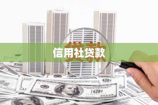 晋江信用社贷款