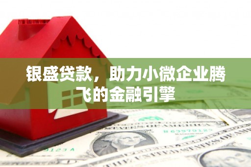 晋江银盛贷款，助力小微企业腾飞的金融引擎