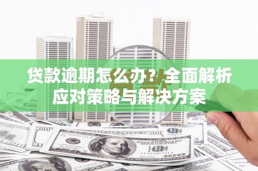 晋江贷款逾期怎么办？全面解析应对策略与解决方案