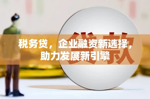 晋江税务贷，企业融资新选择，助力发展新引擎