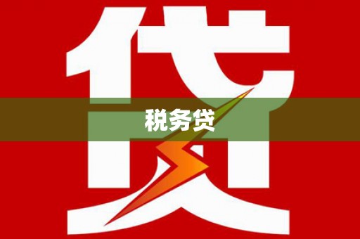 晋江税务贷