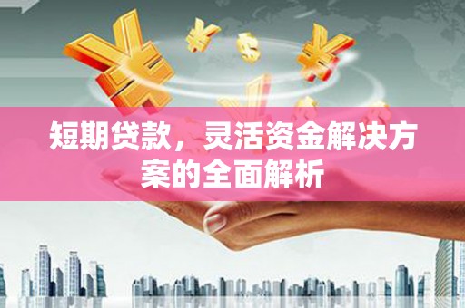 晋江短期贷款，灵活资金解决方案的全面解析