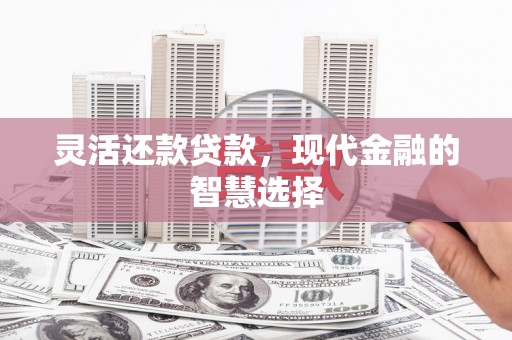 晋江灵活还款贷款，现代金融的智慧选择