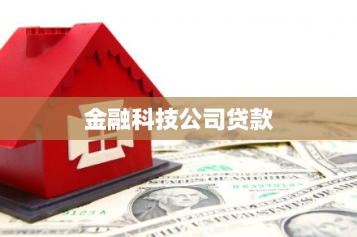 晋江金融科技公司贷款