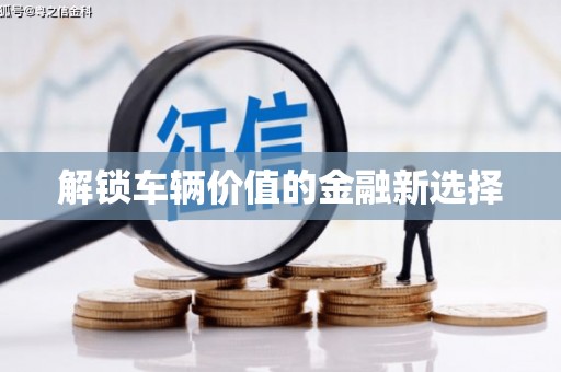 晋江解锁车辆价值的金融新选择