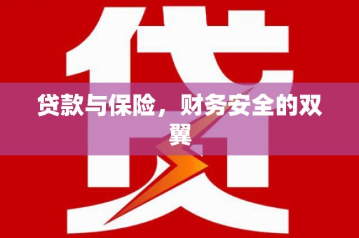 晋江贷款与保险，财务安全的双翼