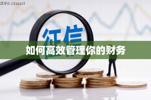 晋江如何高效管理你的财务