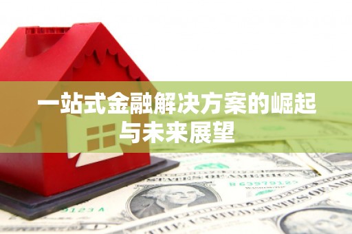 晋江一站式金融解决方案的崛起与未来展望