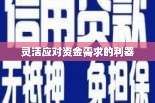 晋江灵活应对资金需求的利器