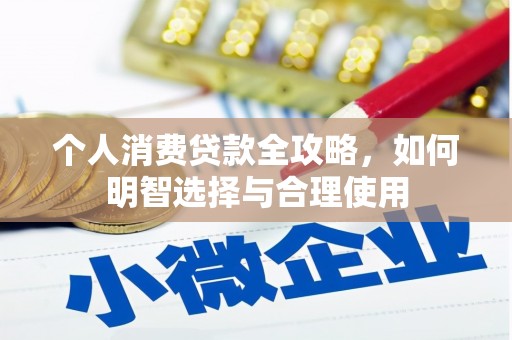 晋江个人消费贷款全攻略，如何明智选择与合理使用