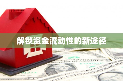 晋江解锁资金流动性的新途径